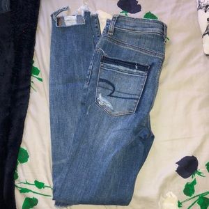 AEO high rise jeans